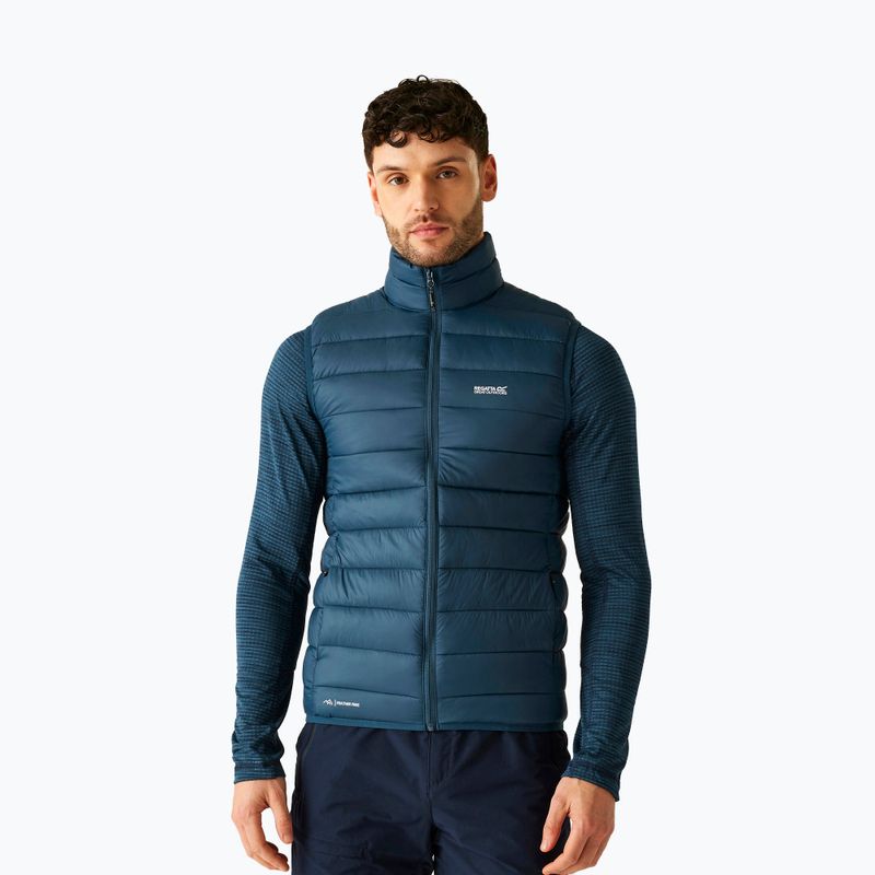 Мъжки елек REGATTA Marizion Black/White Moonlight Denim