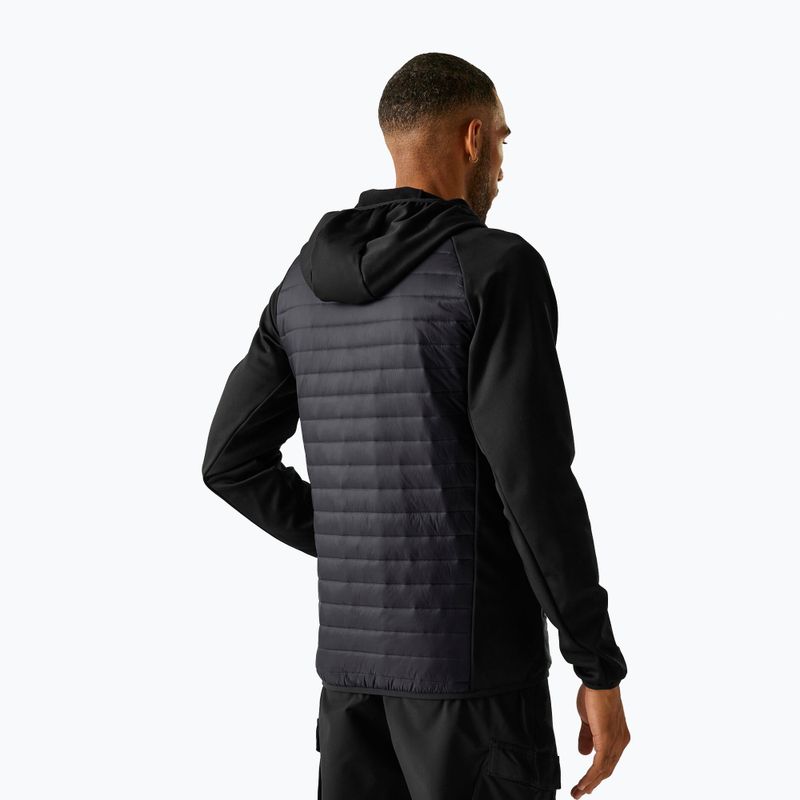 Мъжко хибридно яке REGATTA Andreson Hybrid black/ash/gold flake 3