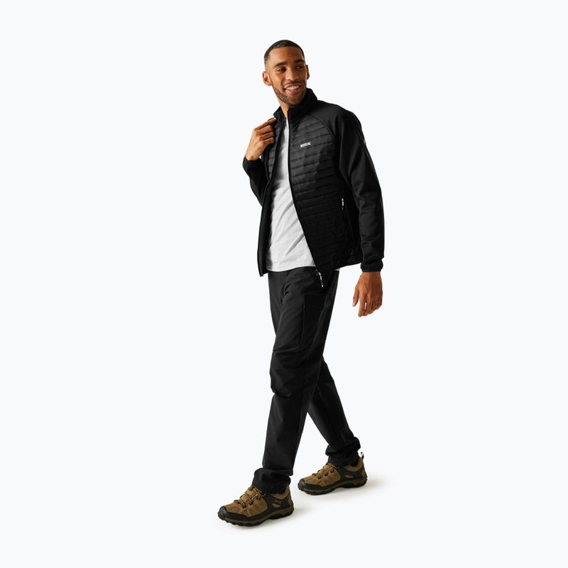 Мъжко хибридно яке Regatta Clumber Hybrid black 2