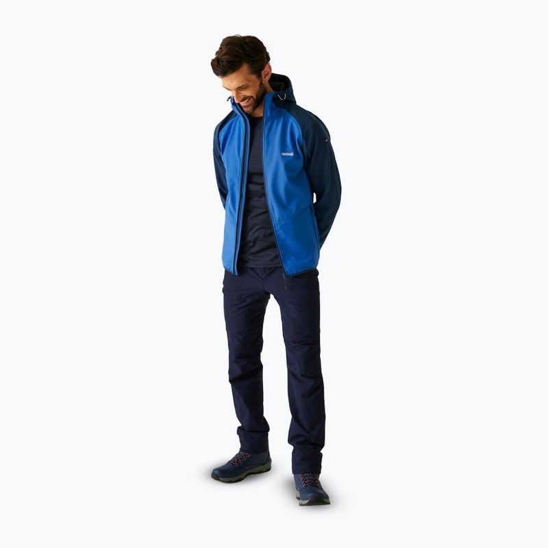 Мъжко softshell яке REGATTA Arec III snorkel blue/moonlight denim 2