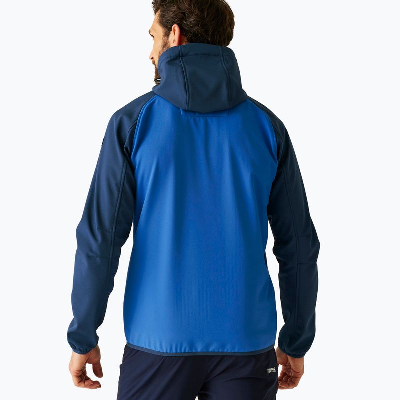 Мъжко softshell яке REGATTA Arec III snorkel blue/moonlight denim 3