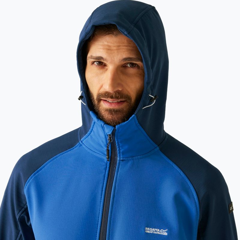 Мъжко softshell яке REGATTA Arec III snorkel blue/moonlight denim 4