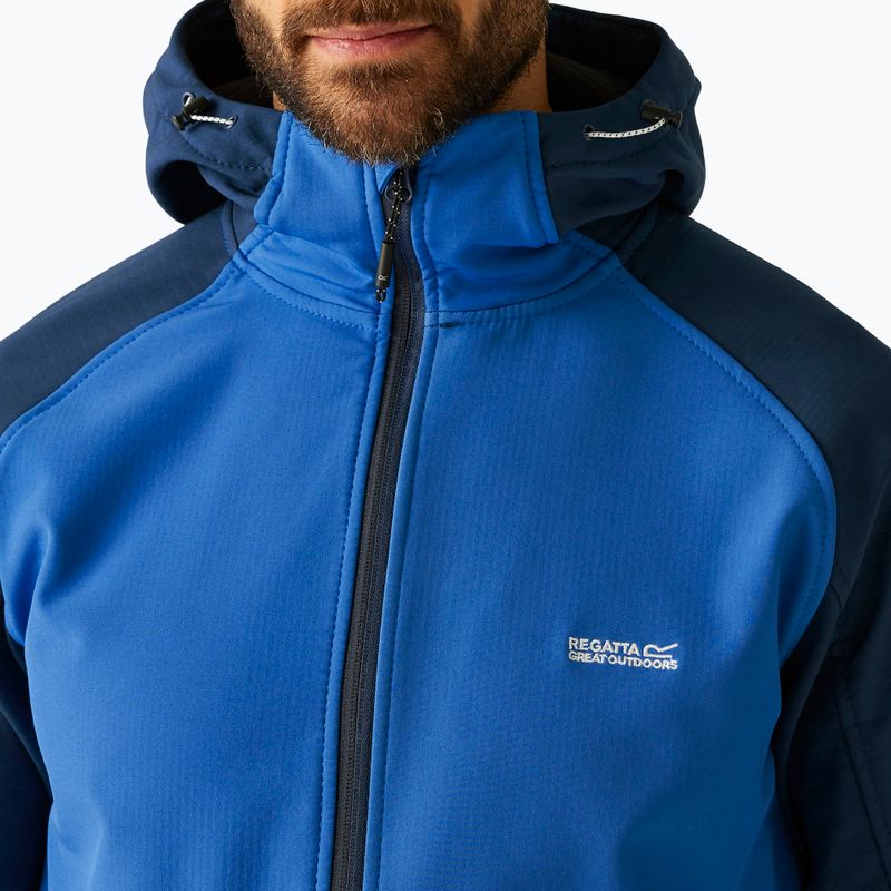 Мъжко softshell яке REGATTA Arec III snorkel blue/moonlight denim 5
