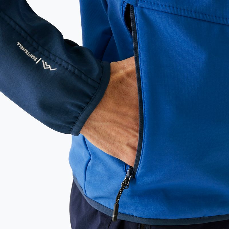 Мъжко softshell яке REGATTA Arec III snorkel blue/moonlight denim 6