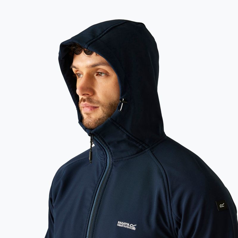 Мъжко софтшел яке REGATTA Arec III navy/moonlight denim 5