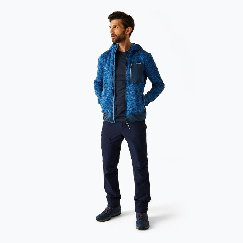 Мъжки суитшърт REGATTA Alven snorkel blue/moonlight denim 2