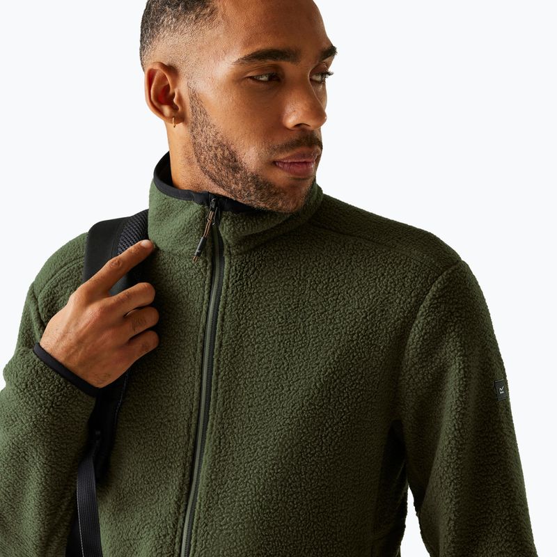 Мъжки суитшърт REGATTA Elnut olive night 4