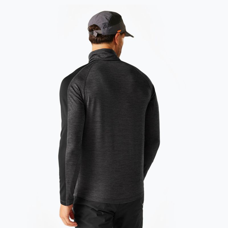 Мъжки суичър REGATTA Hepley ash/black 3