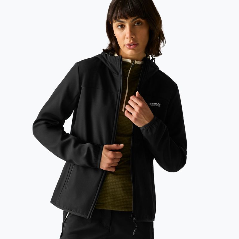 Дамско софтшел яке REGATTA Ossek black 4
