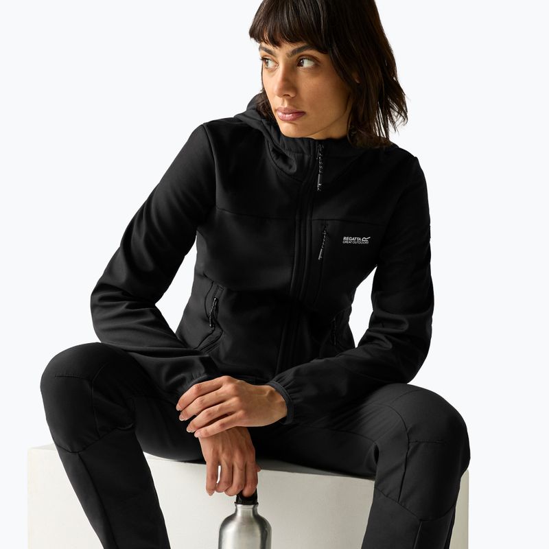 Дамско софтшел яке REGATTA Ossek black 5