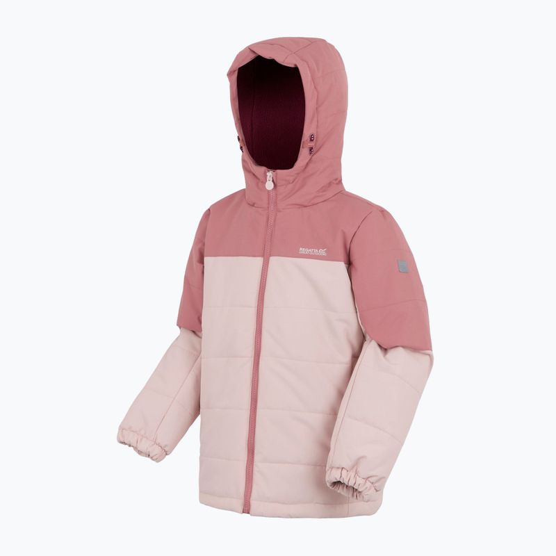 Детско ватирано яке REGATTA Lofthouse dusty rose/lotus pink 3