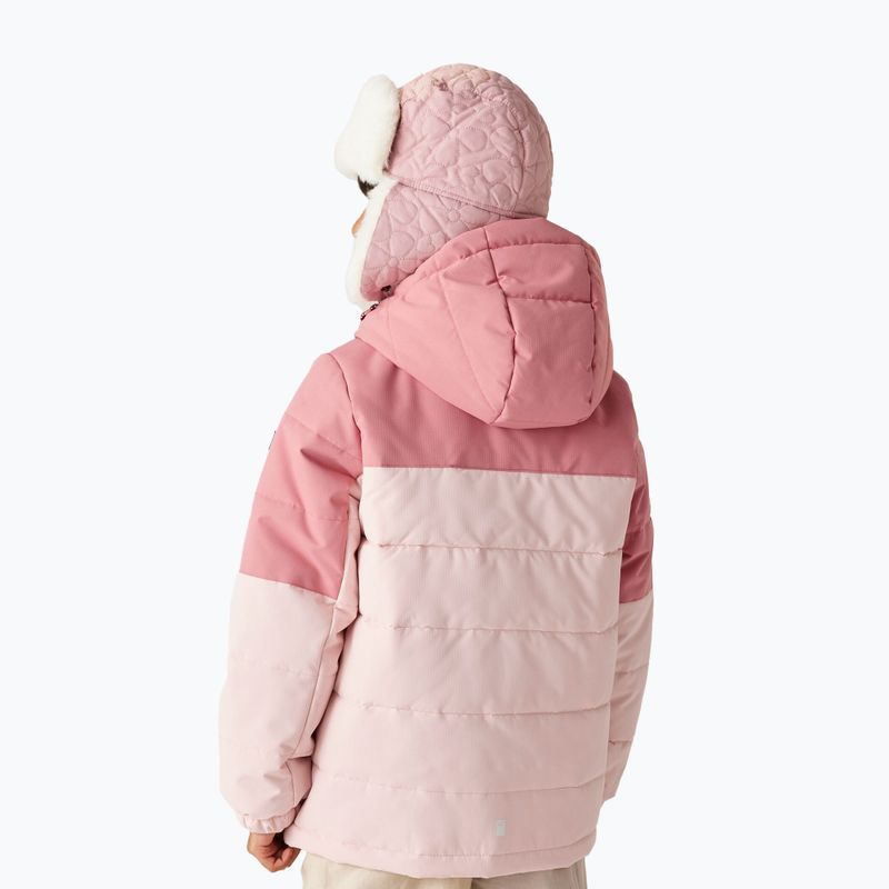 Детско ватирано яке REGATTA Lofthouse dusty rose/lotus pink 6
