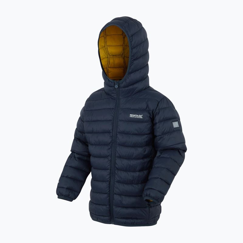 Детско яке REGATTA Hooded Marizion navy/gold flake 3