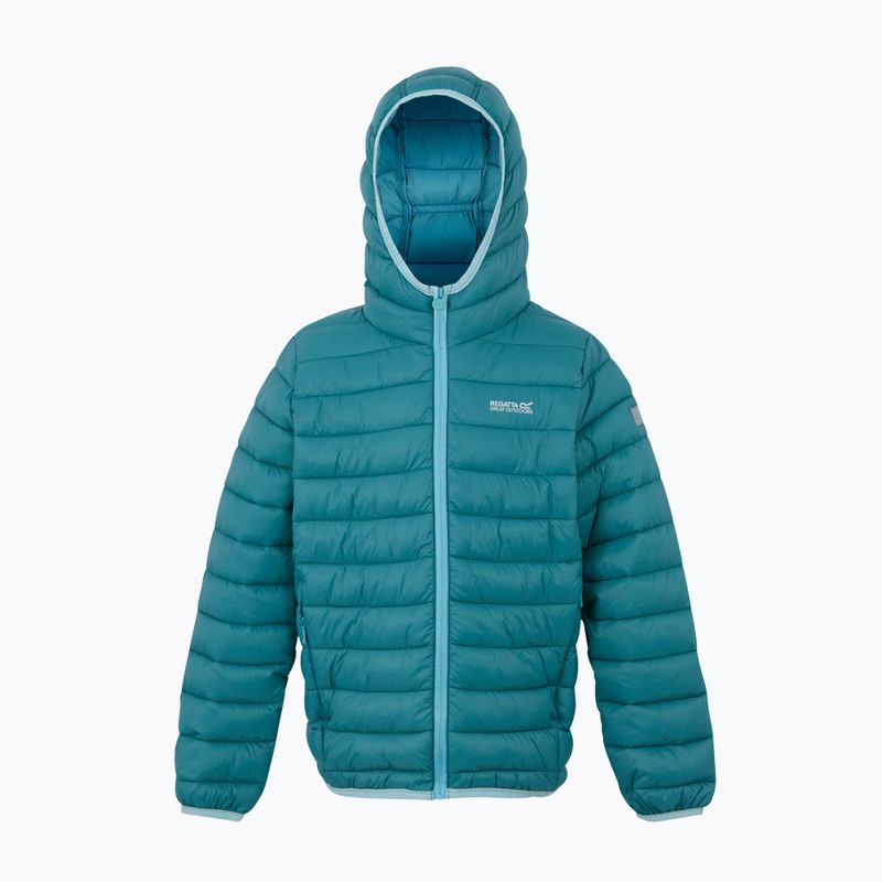 Детско яке REGATTA Hooded Marizion storm blue/nordic blue