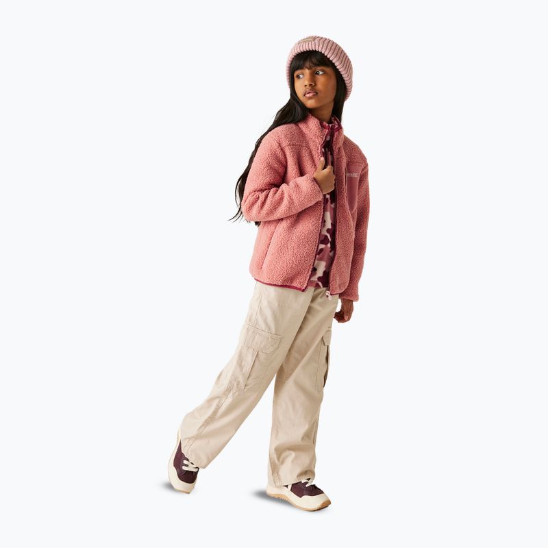 Детски суитшърт REGATTA Frankie Warm dusty rose 2