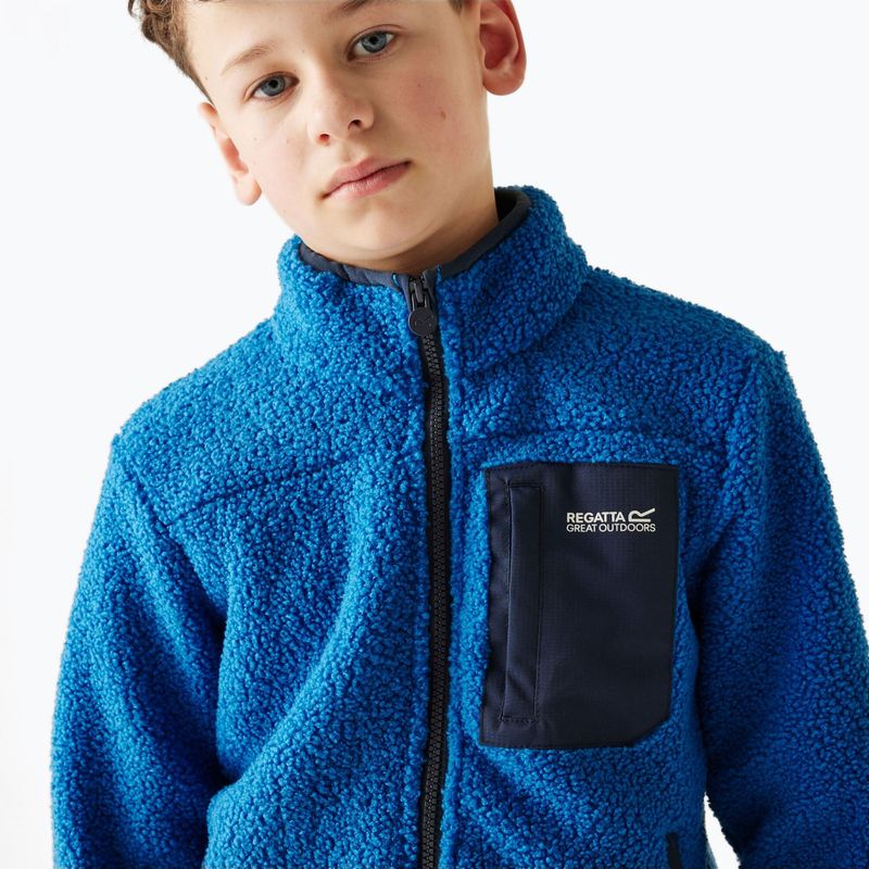 Детски суитшърт REGATTA Frankie Warm snorkel blue 4