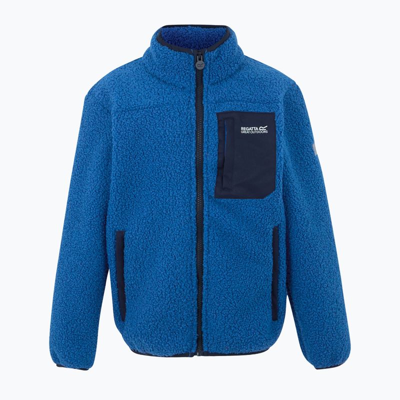 Детски суитшърт REGATTA Frankie Warm snorkel blue 7