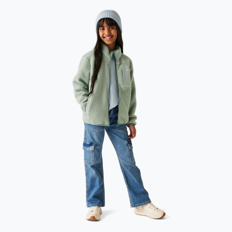Детски суитшърт REGATTA Frankie Warm green haze 2