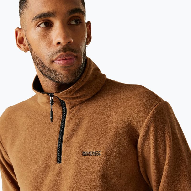 Мъжки поларен суитшърт REGATTA Thompson nut brown 4