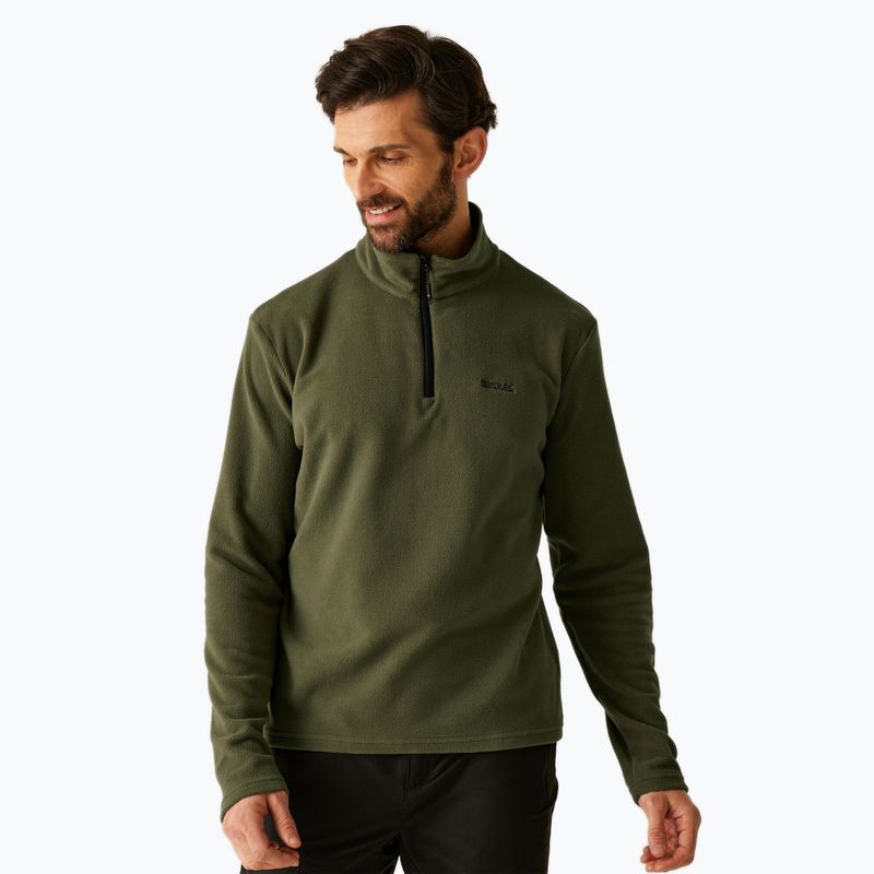 Мъжки поларен суитшърт REGATTA Thompson olive night