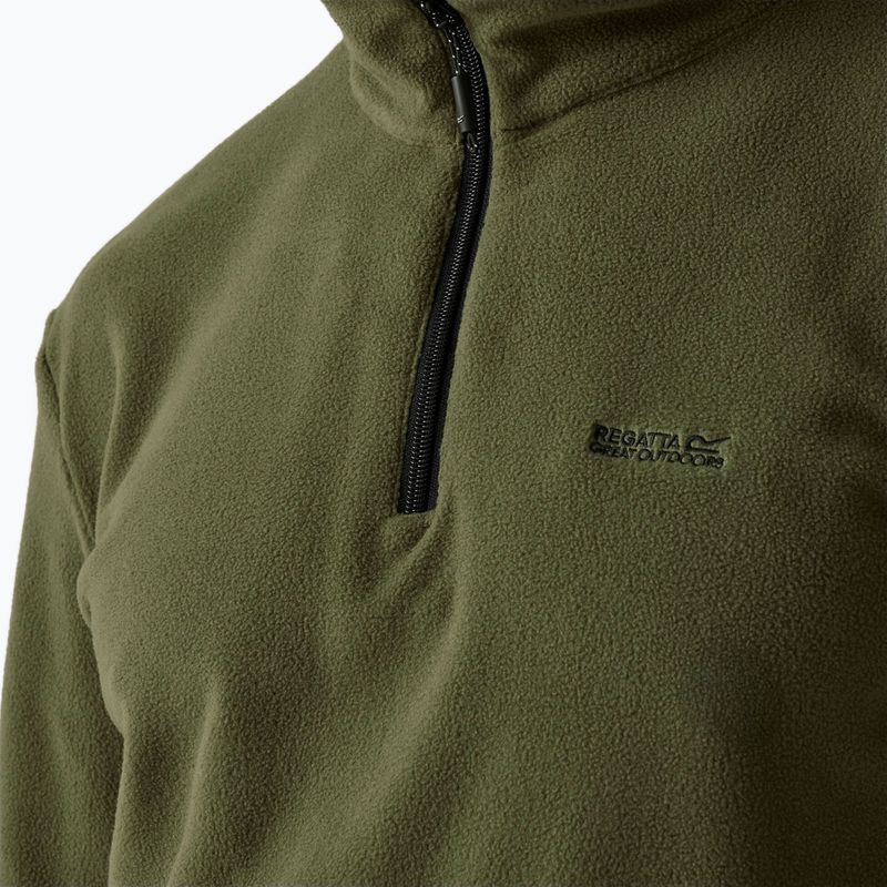Мъжки поларен суитшърт REGATTA Thompson olive night 4