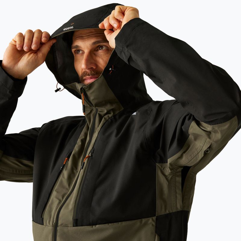 Мъжко яке 3 в 1 REGATTA Sacramento olive night/black 4