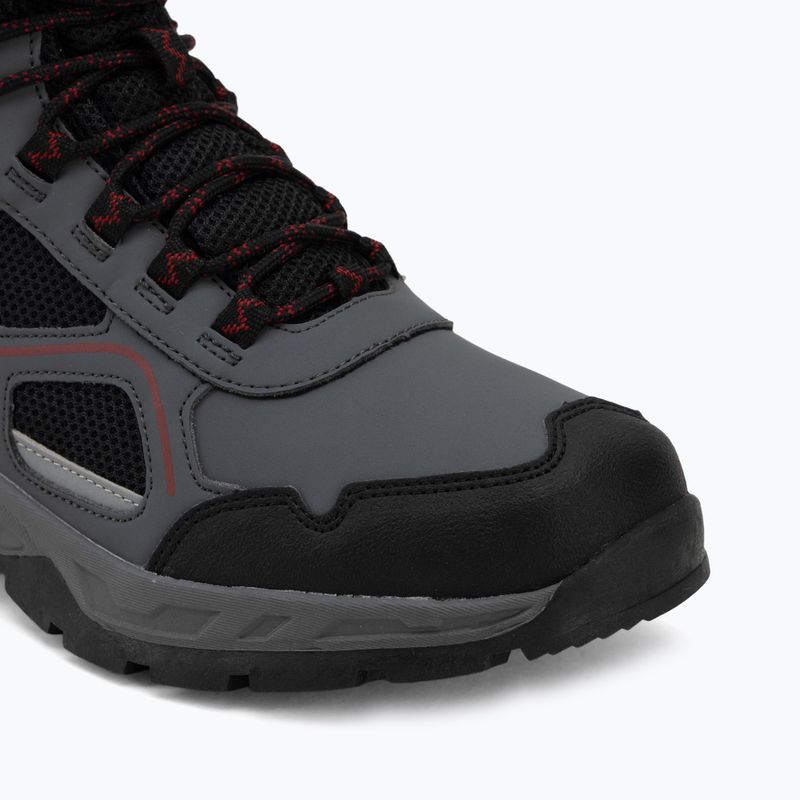 Мъжки туристически обувки REGATTA Vendeavour granite/rio red 7