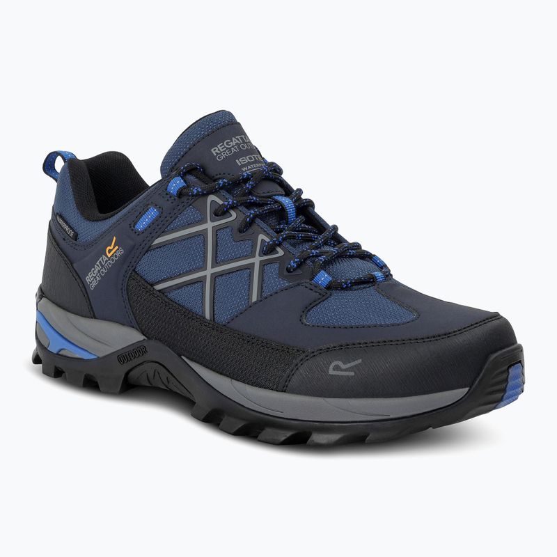 Мъжки туристически обувки REGATTA Samaris III Low navy/snorkel blue