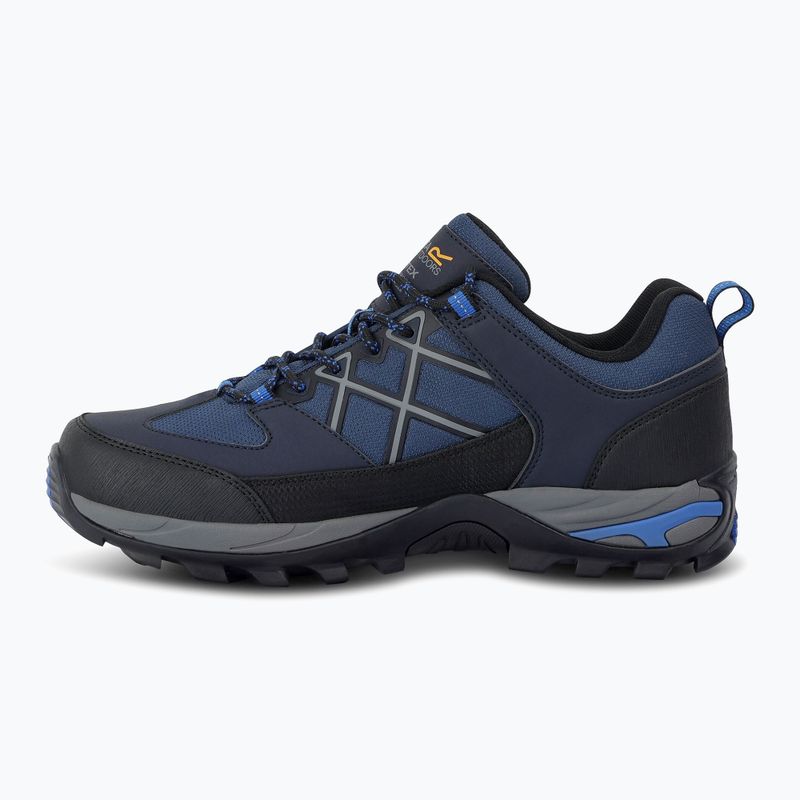 Мъжки туристически обувки REGATTA Samaris III Low navy/snorkel blue 3