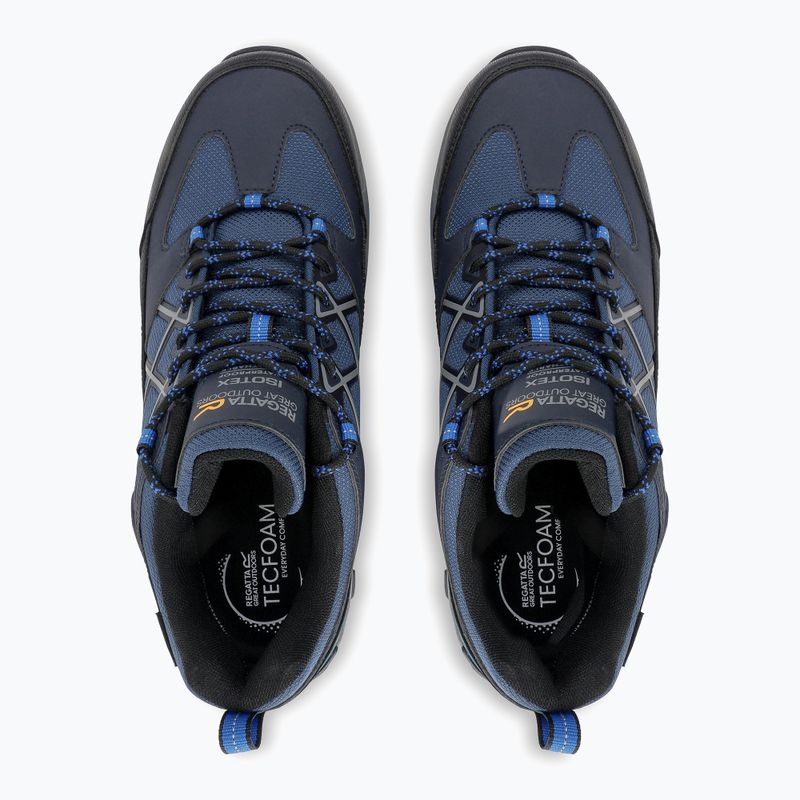 Мъжки туристически обувки REGATTA Samaris III Low navy/snorkel blue 6