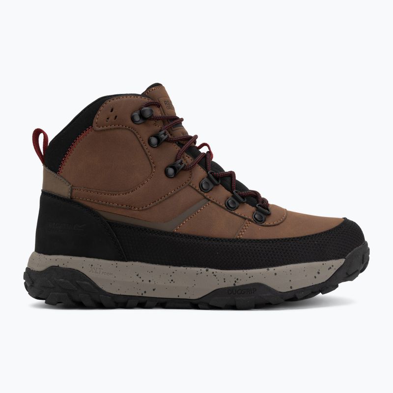 Мъжки туристически обувки REGATTA Renford brown/rio red 2