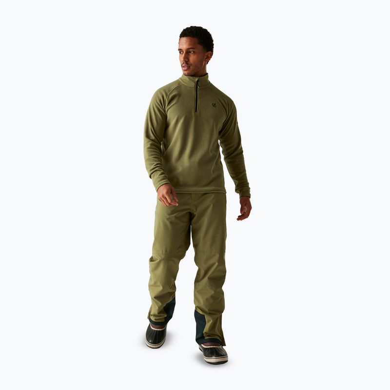 Мъжки поларен суитшърт Dare 2b Freethink II Fleece martini olive 2