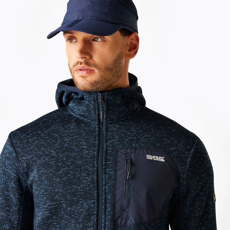 Мъжки суитшърт REGATTA Hooded Newhill moonlight denim 4