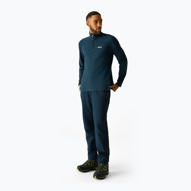 Мъжки поларен суитшърт Regatta Thompson Marl moonlight denim 2