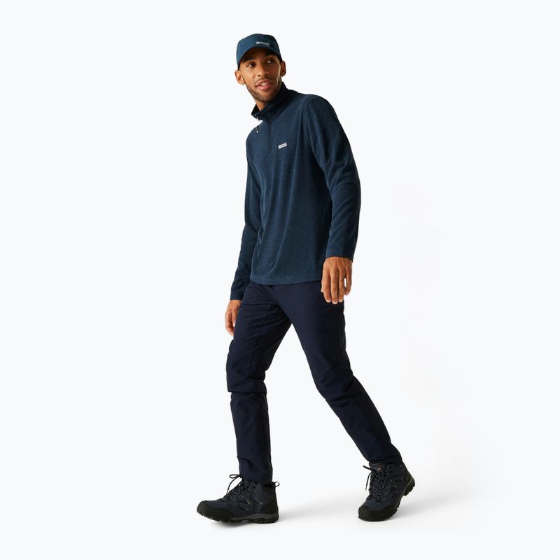 Мъжки поларен суитшърт Regatta Thompson Marl moonlight denim 3