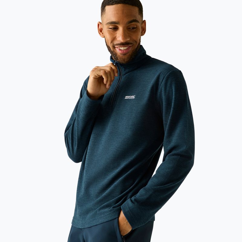 Мъжки поларен суитшърт Regatta Thompson Marl moonlight denim 6