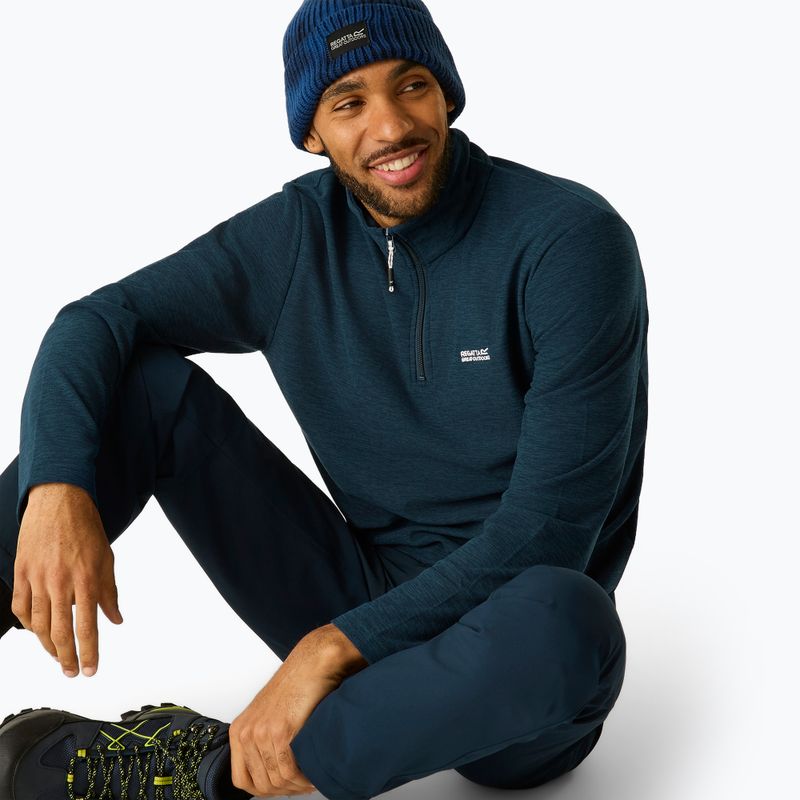 Мъжки поларен суитшърт Regatta Thompson Marl moonlight denim 7