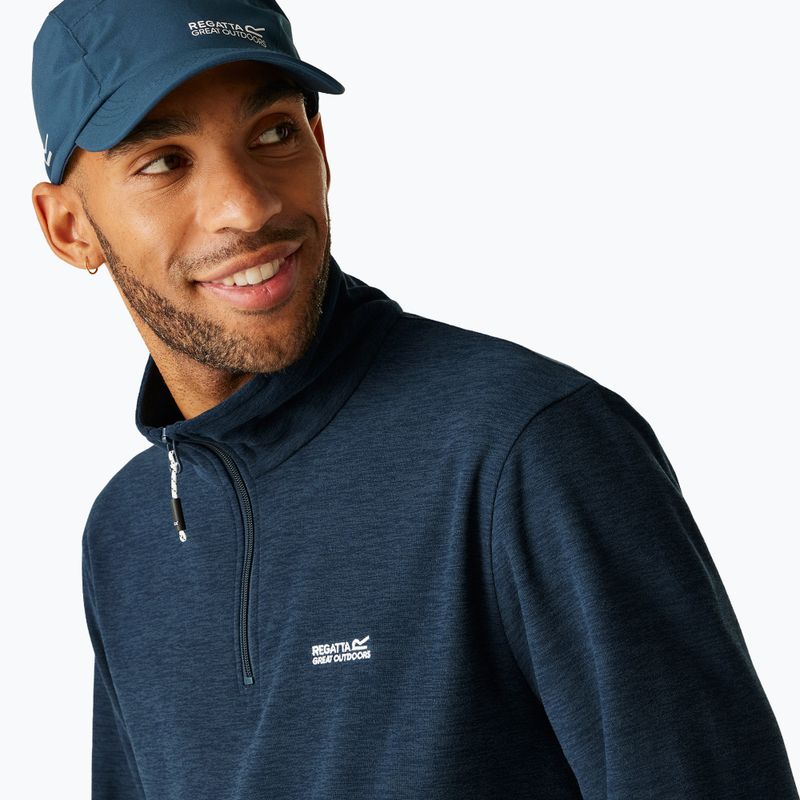 Мъжки поларен суитшърт Regatta Thompson Marl moonlight denim 8