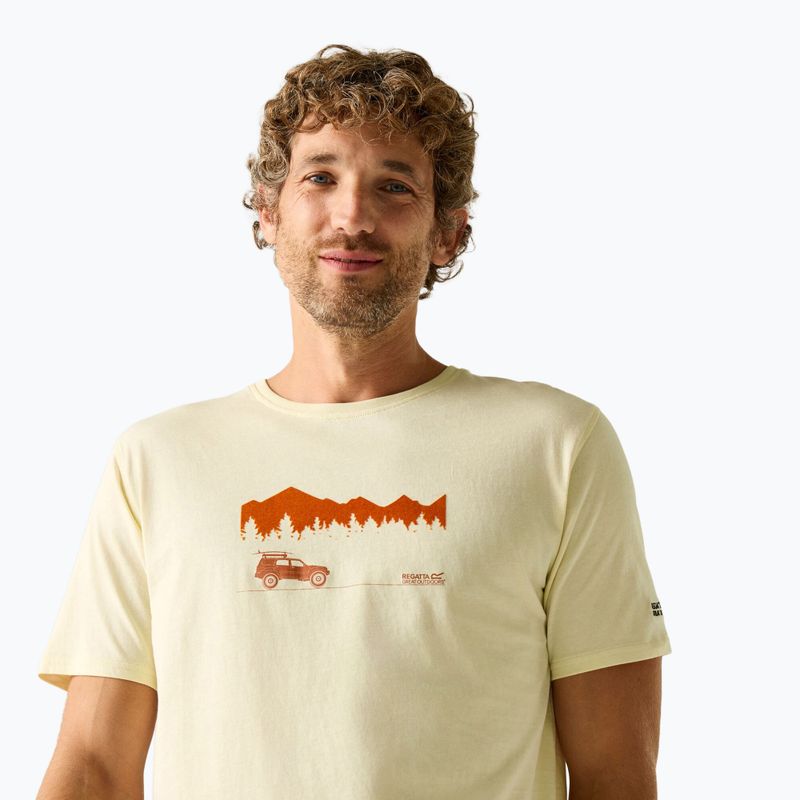 Мъжка тениска Regatta ClineIX white stone wilderness 4