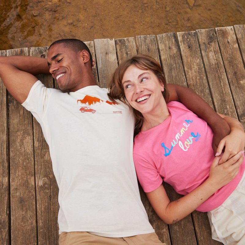 Мъжка тениска Regatta ClineIX white stone wilderness 9