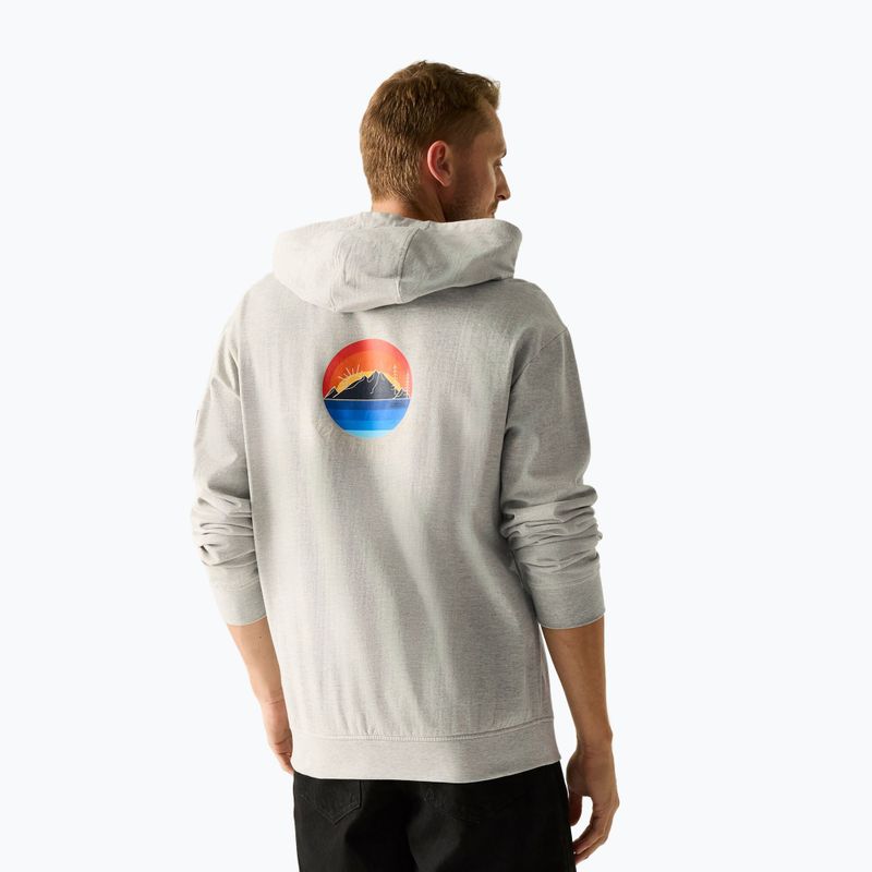 Мъжки суитшърт REGATTA Cline Hoody grey marl 3
