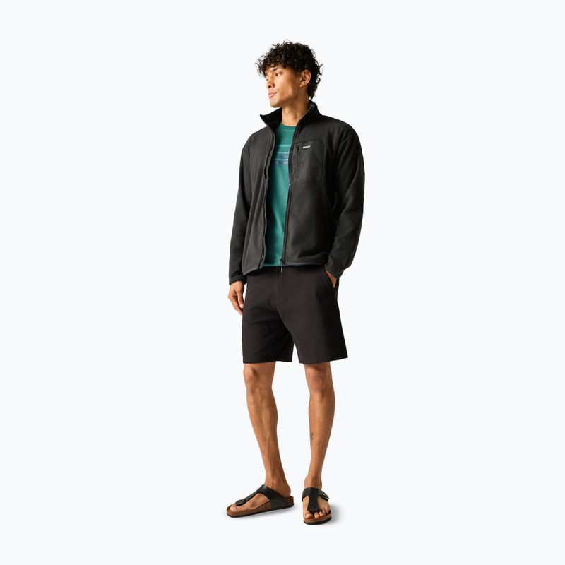 Мъжки поларен суитшърт REGATTA  Frankie Full Zip Fleece black/black 2