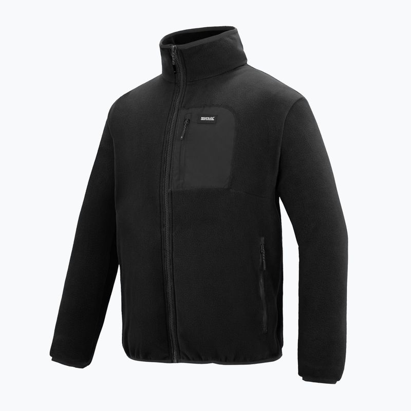 Мъжки поларен суитшърт REGATTA  Frankie Full Zip Fleece black/black 8