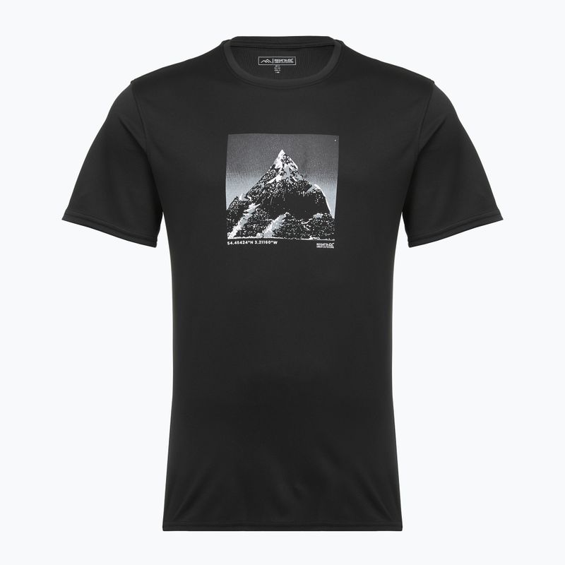 Мъжка тениска за трекинг REGATTA Fingal black 5
