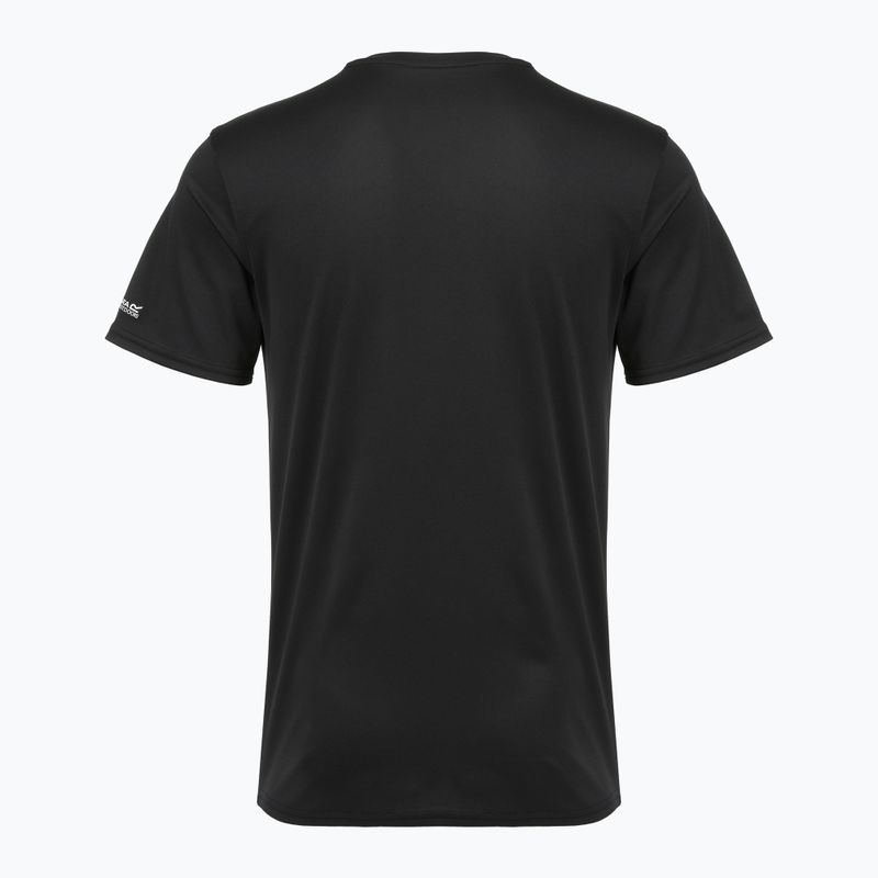 Мъжка тениска за трекинг REGATTA Fingal black 6
