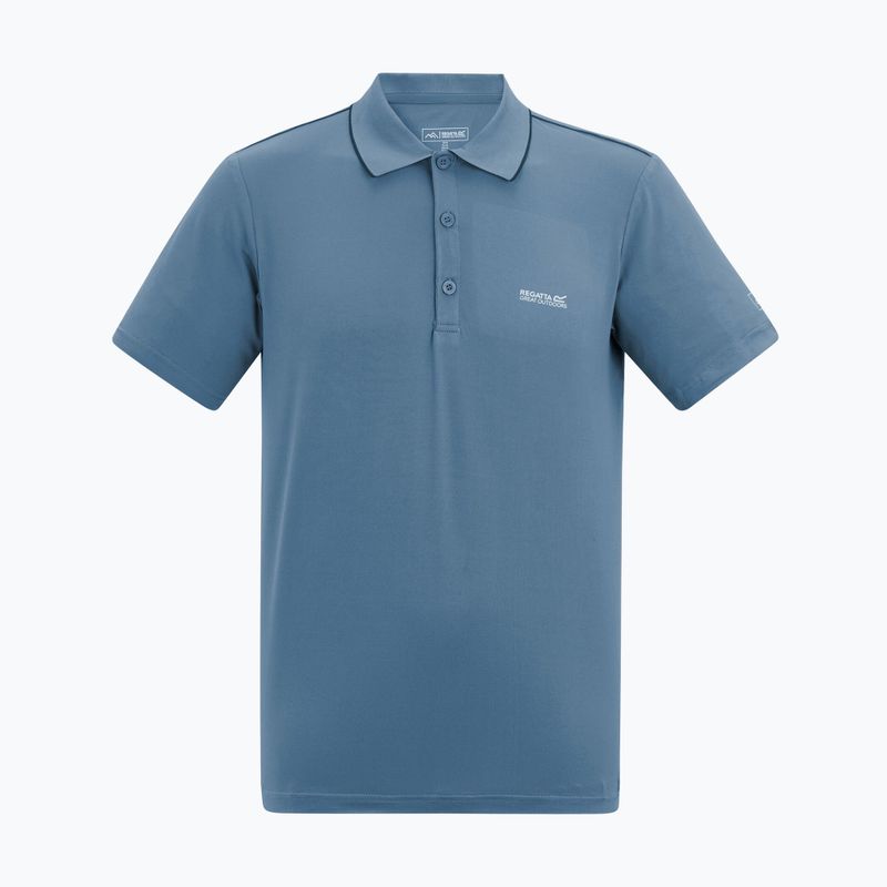Мъжка тениска за трекинг REGATTA Polo Maverikstretch china blue 5