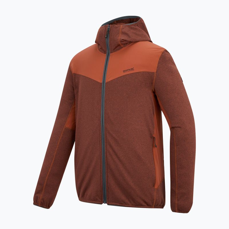 Мъжки суитшърт за трекинг REGATTA Finchadale Midlayer brick 8