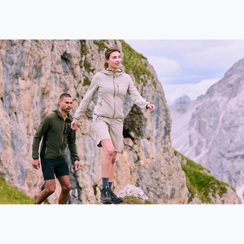 Мъжки поларен суитшърт REGATTA Alven dark khaki/black 10