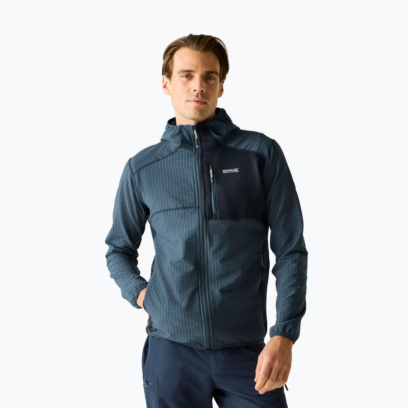 Мъжки поларен суитшърт REGATTA Alven night sky/navy