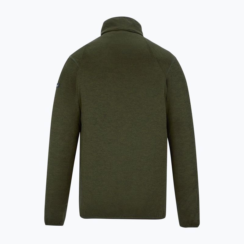 Мъжки суитшърт за трекинг REGATTA Hillden Midlayer dark khaki 6